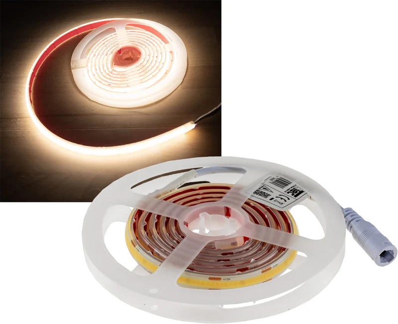 LED-Stripe "CLS-COB V2" 1m, neutralweiß 12V, 10W, 958 Lumen