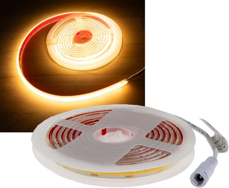 LED-Stripe "CLS-COB V2" 2m, warmweiß 12V, 19W, 1817 Lumen
