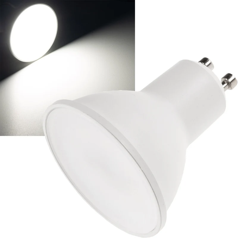 LED Strahler GU10 "W90" 4107k, 906lm, 230V/9W, 100°, neutralweiß