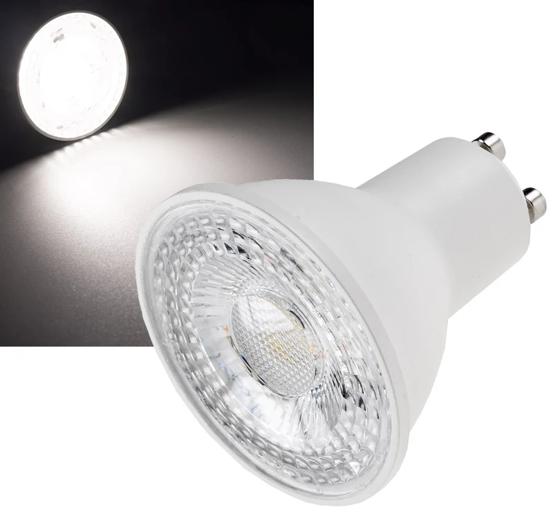 LED Strahler GU10 "P90" 4146k, 896lm, 230V/9W, 38°, neutralweiß