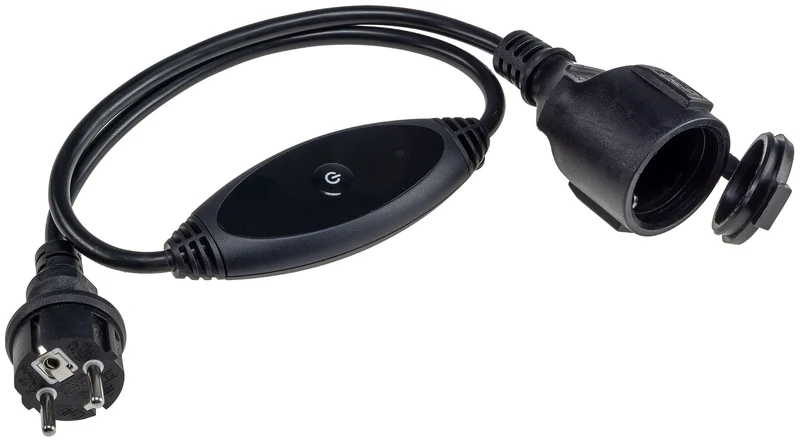 Funk-Steckdose für "Pilota Casa" IP44 Zwischenstecker 230V, 1000Watt