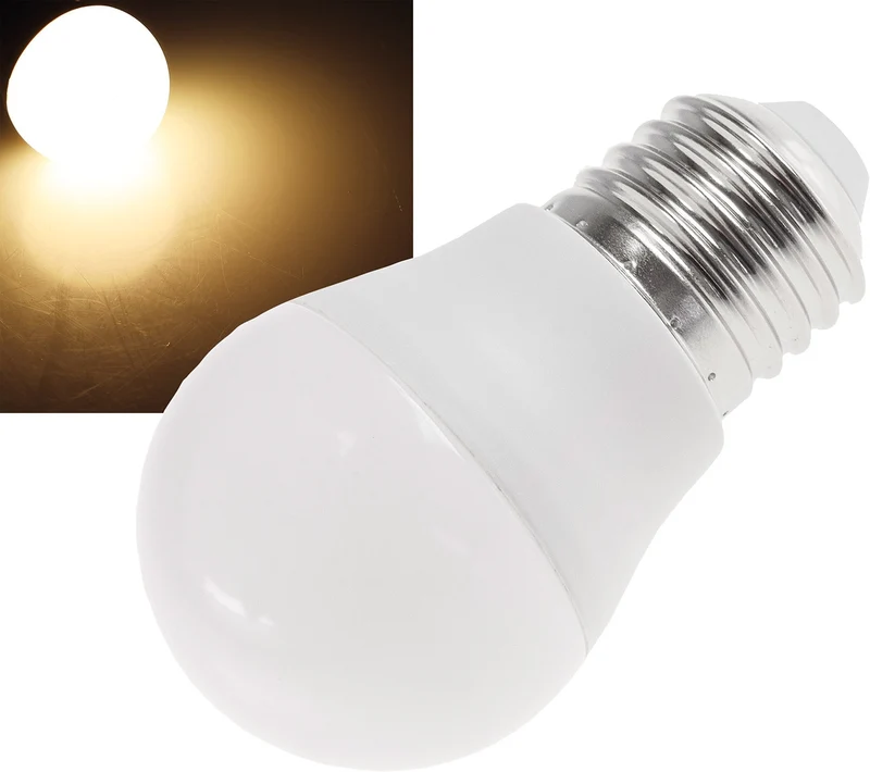 LED Tropfenlampe E27 "promo" warmweiß 120°, 230V, 5W, 495lm, 3000k
