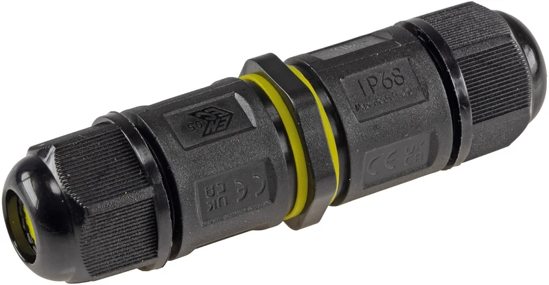 Kabelverbinder 3-polig, IP68, 230V Klemmanschluss, für Kabel Ø 6-11mm