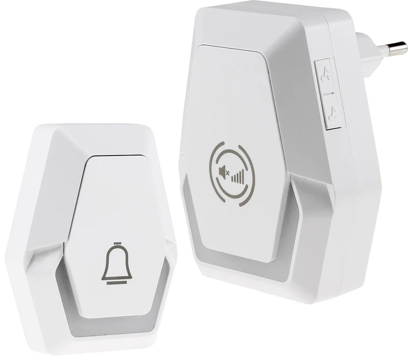 Funk-Türklingel-Set "Pilota Porta" Klingeltaster + 230V-Empfänger