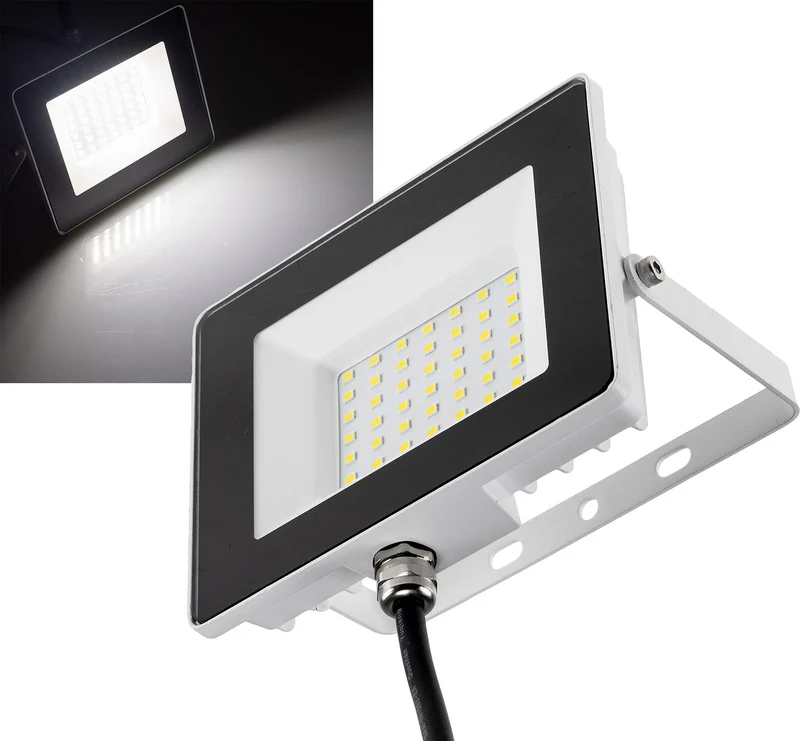 LED-Fluter "CTF-SLW 30" IP65, 30W, 2503lm, 4000K neutralweiß