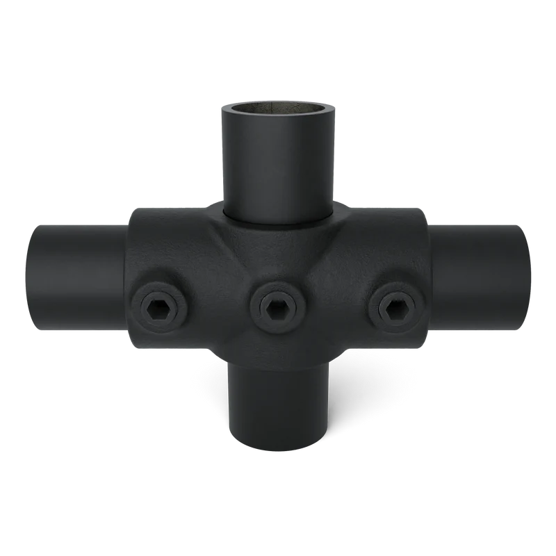 Kreuzstück in 1 Ebene schwarz 21,3 mm