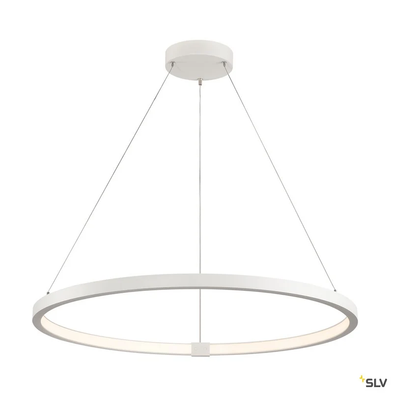 SLV ONE 80 DALI Indoor LED Pendelleuchte weiß