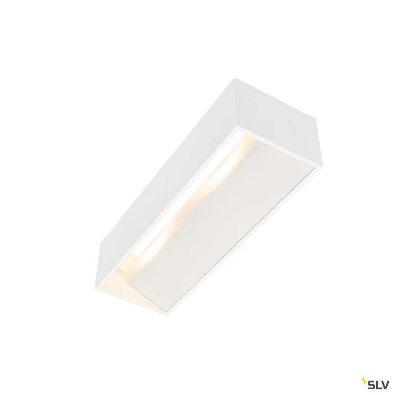 SLV LOGS IN L Indoor LED Wandaufbauleuchte schwarz/messing 3000K TRIAC dimmbar