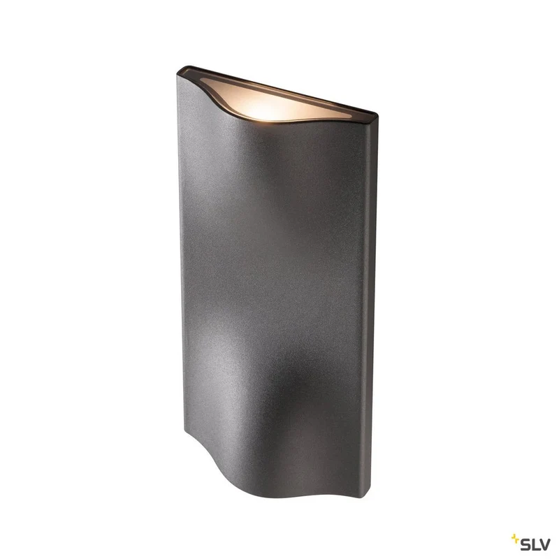 SLV VILUA UP/DOWN WL Outdoor Wandaufbauleuchte anthrazit IP54 100°