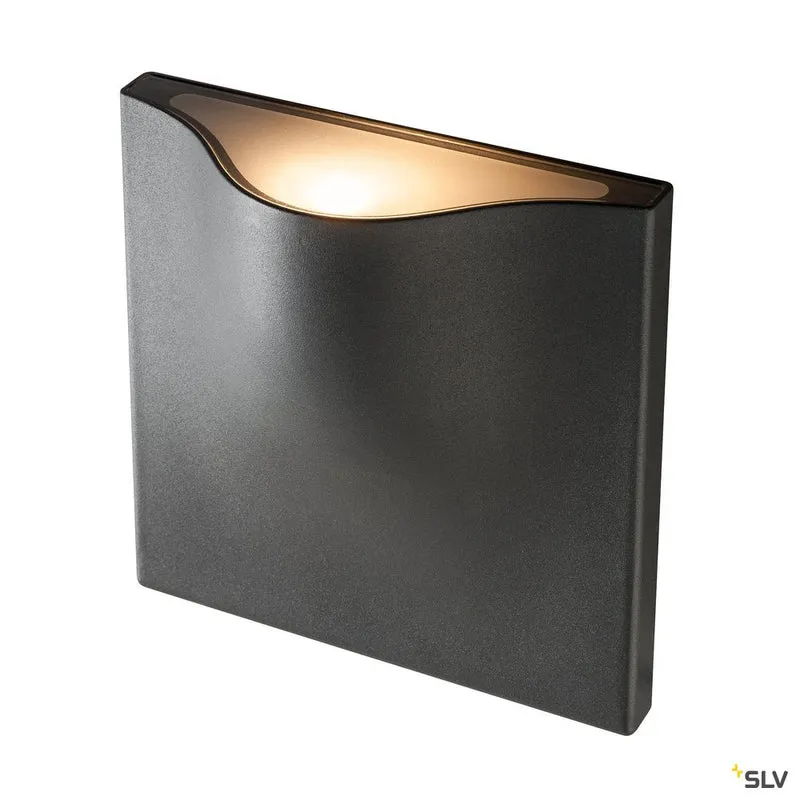 SLV VILUA II WL Outdoor Wandaufbauleuchte anthrazit 3000K IP54 100° 810lm