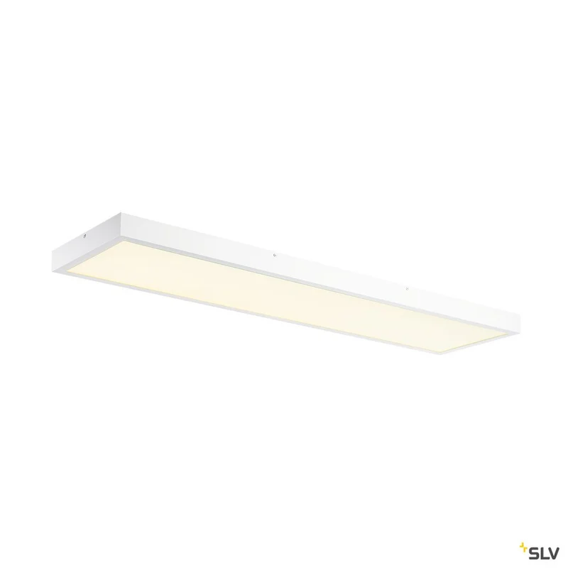 SLV PANEL 1200x300mm LED Indoor Deckenaufbauleuchte, 4000K, weiß
