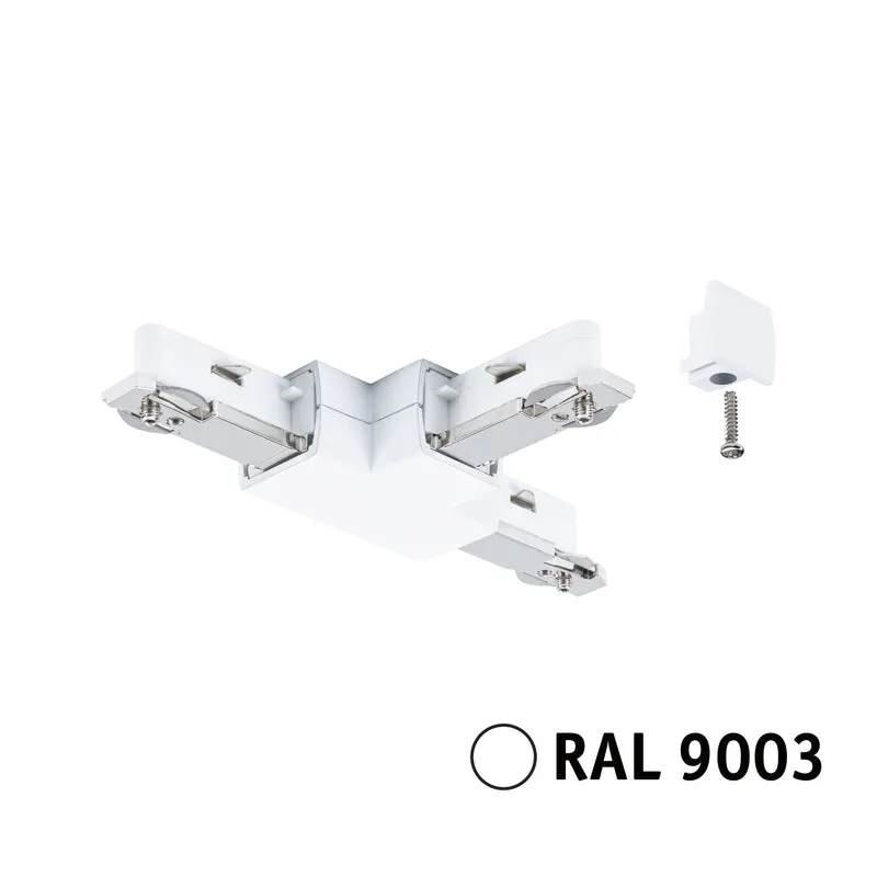 Paulmann URail Verbinder T-Stück 104x62mm max. 1000W Signalweiß