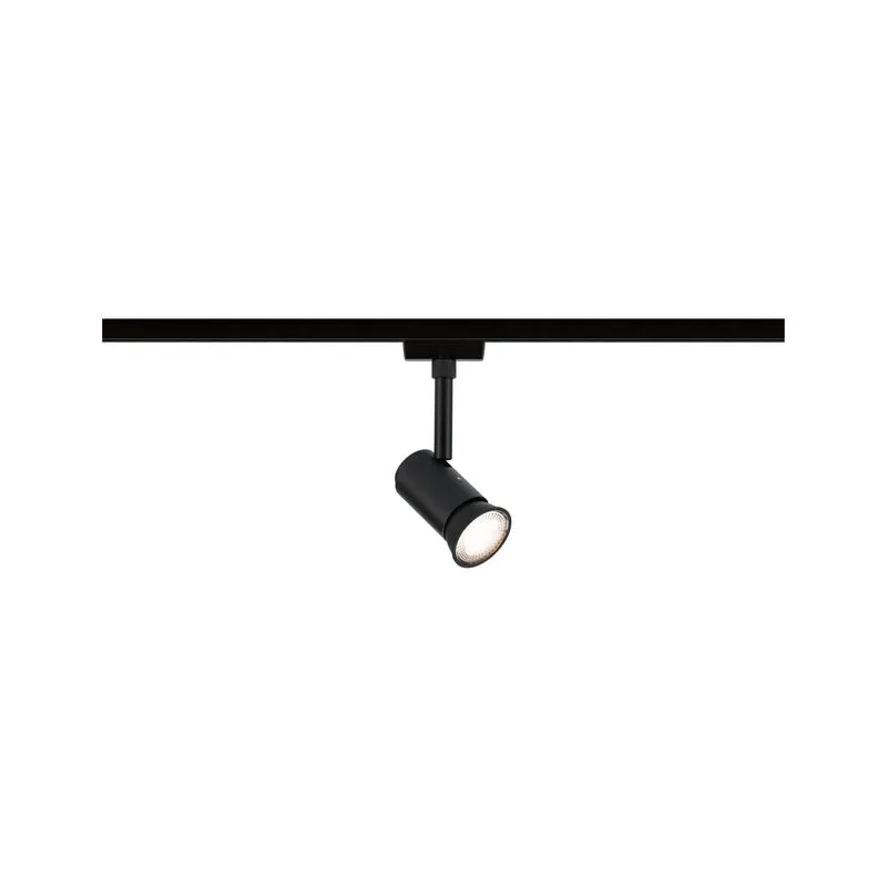 Paulmann URail Schienenspot Runa Einzelspot GU10 max. 10W dimmbar 230V Schwarz matt