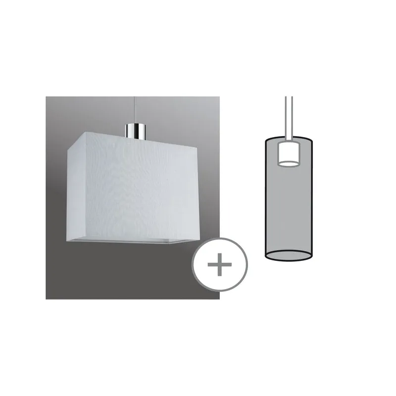 Paulmann URail Schirm Verona 2Easy 250x130mm Grau