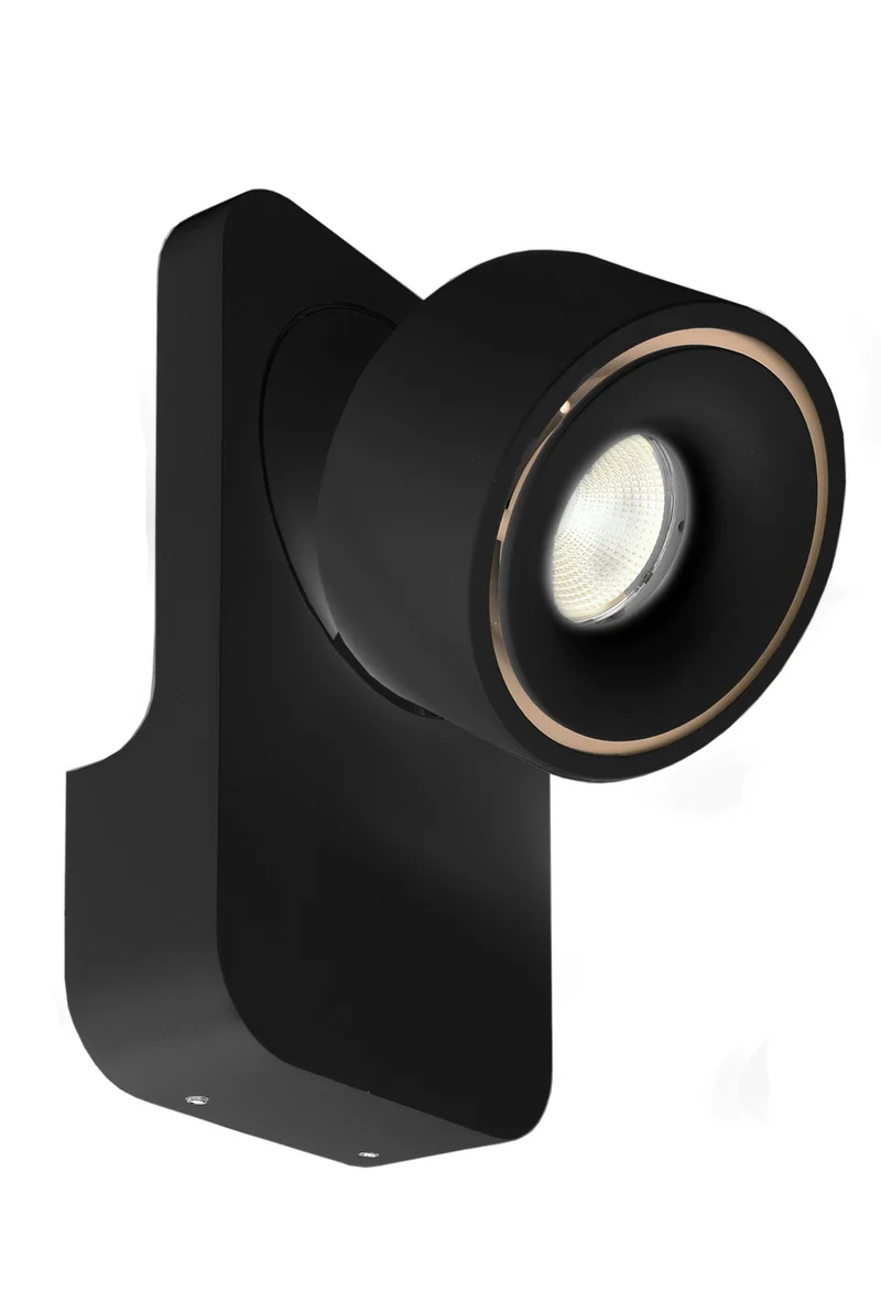Deko-Light Uni 2 Tilt, 12 W, DIM, 3000 K, Schwarz