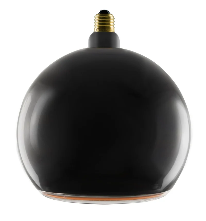 Deko-Light LED Design-Bulb BLACK MOON 200, DIM, E27, 4,0W, 2200K, schwarz