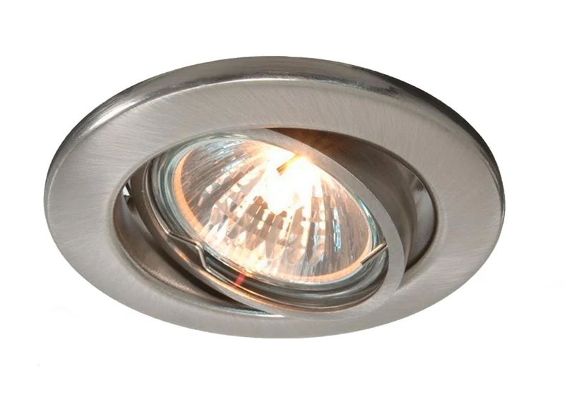 Deko-Light Basic Round, Tilt, 1x max. 35 W GU10, Silber
