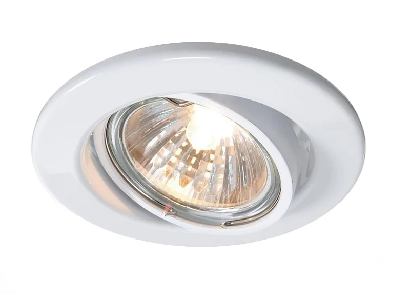 Deko-Light Basic Round, Tilt, 1x max. 35 W GU10, Weiß