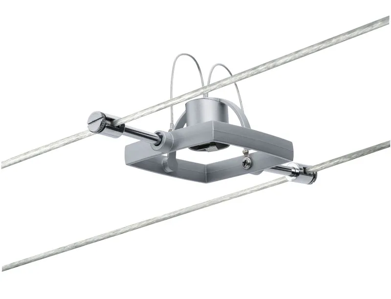 Paulmann WireSystem Spot MacII max 1x10W GU5,3 Chrom matt 12V Metall/Kunststoff