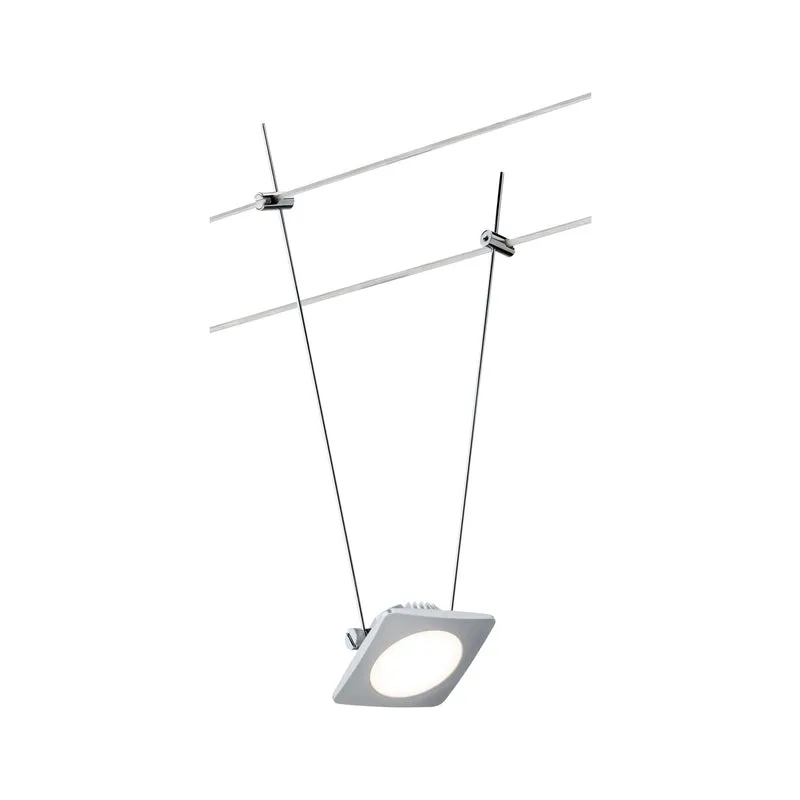 Paulmann Wire Systems DC Spot QuadLED 1x4W Chrom matt 12V DC Kunststoff
