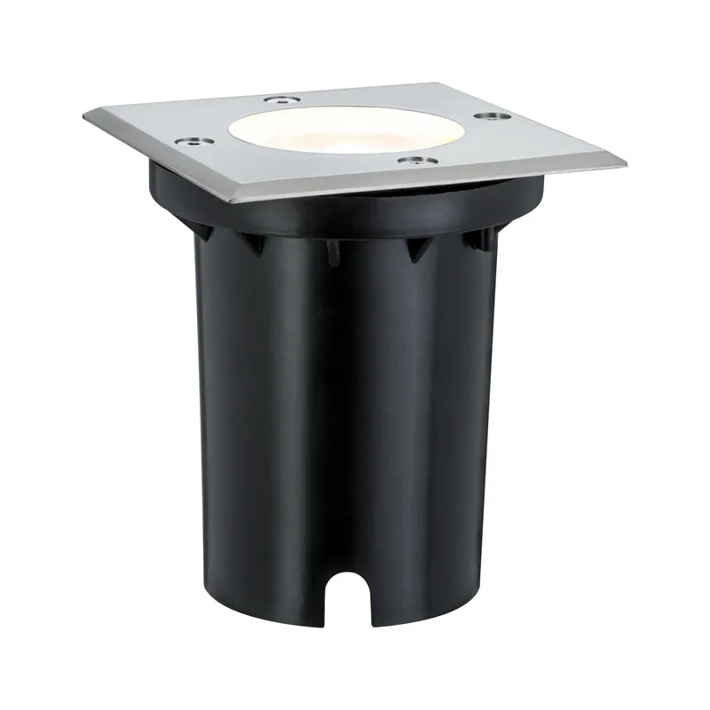 Paulmann Special EBL Set Boden IP67 eckig GU10 3,5W 230V 108x108mm Edelstahl/Metall