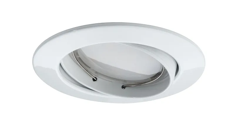 Paulmann EBL Set Coin sat rund schwb LED 3x6,8W 2700K 230V 51mm Weiß m/Alu Zink