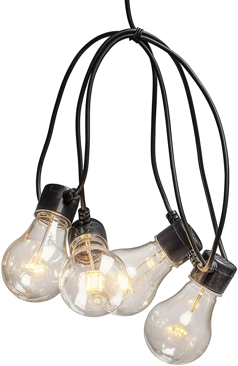 LED Biergartenkette 20 kl. Birnen 2379-800