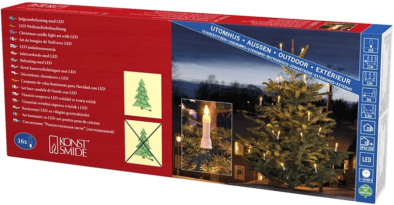 LED Außenkette 'One String' 16 flg. 1013-020
