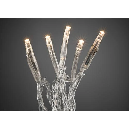 Micro LED-Lichterkette 20 flg. ww, transp. Kab.6351-123