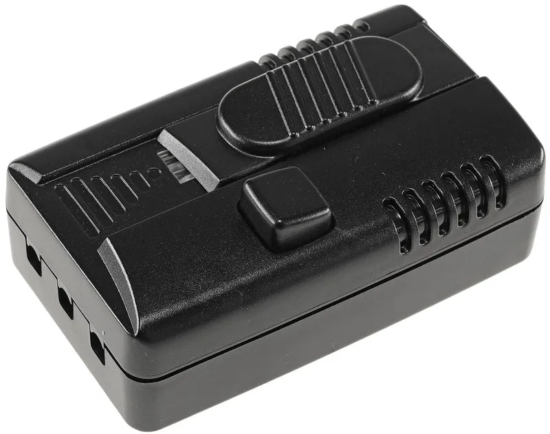 Fußdimmer für Halogen und LED m.Schalter 230V, 75-300W Halogen, 3-100W LED