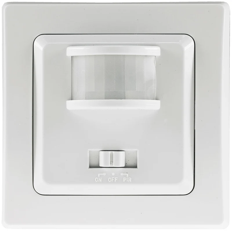 DELPHI Bewegungsmelder 160°, weiß LED geeignet, 250V~, Unterputz, 2-Draht
