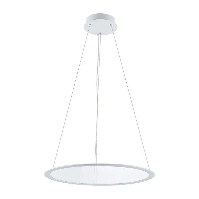 Deko-Light LED Panel, transparent rund, 50 W, DIM, 3000/3500/4000 K, Weiß