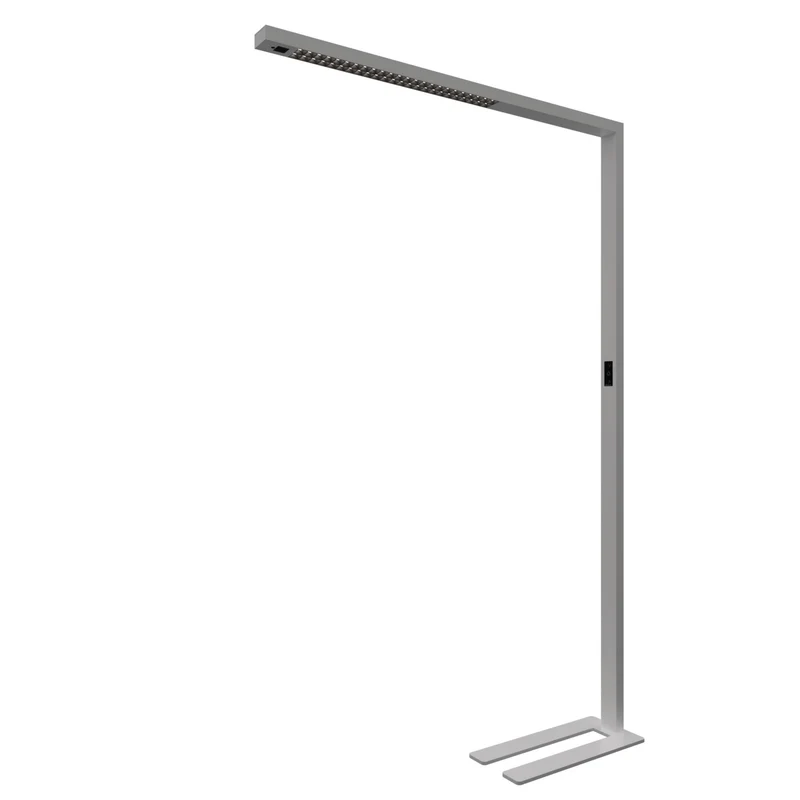 Deko-Light Office Three Standard, Motion, 80 W, DIM, 4000 K, Hellgrau