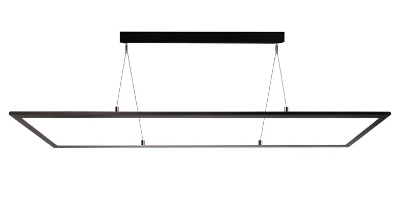 Deko-Light LED Panel transparent, Eckig, 50 W, DIM, 3000/4000 K, Schwarz