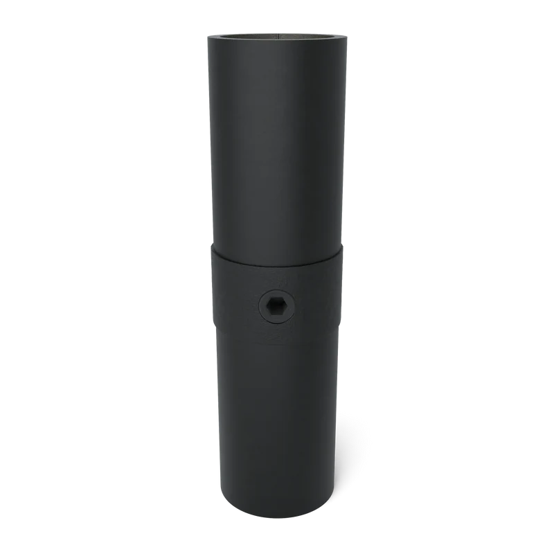 Verlängerungsstück innen schwarz 48,3 mm