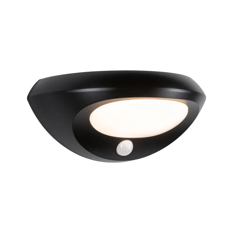 Paulmann Solar LED Außenwandleuchte Sorova Dämmerungsgesteuerter Bewegungsmelder (IR) IP44 230x125mm 3000K 3,5W 220lm 3,7V Anthrazit Kunststoff