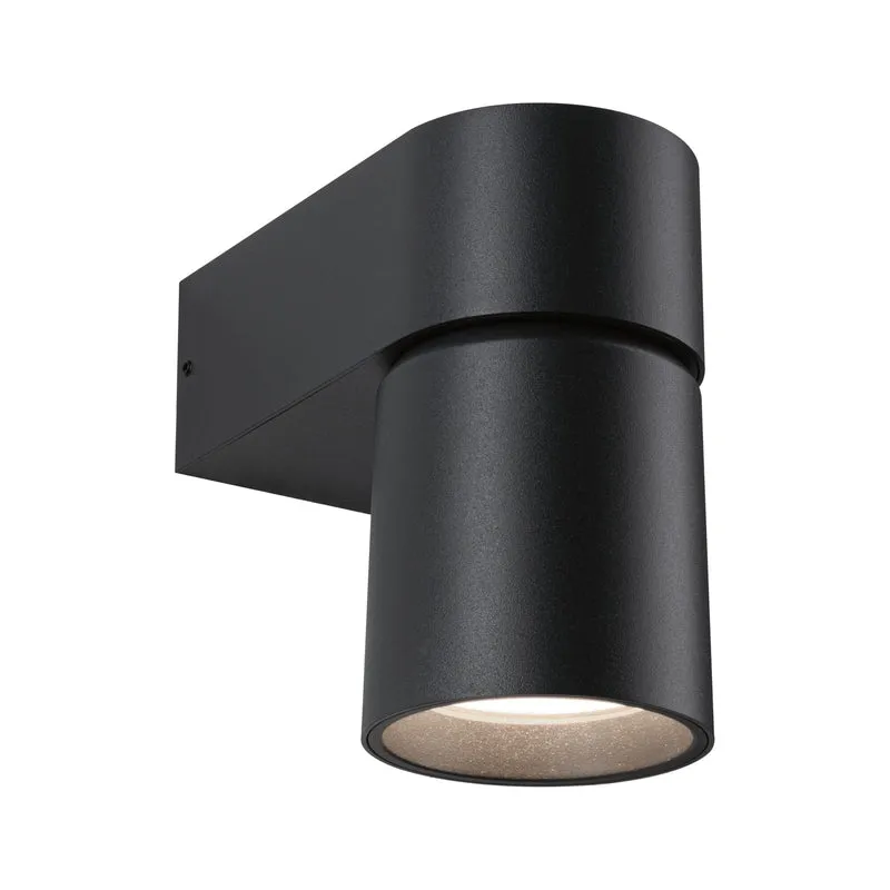 Paulmann LED Außenwandleuchte Kimu IP44 zylindrisch 80mm 3000K 8W 500lm 230V 70° Anthrazit Aluminium