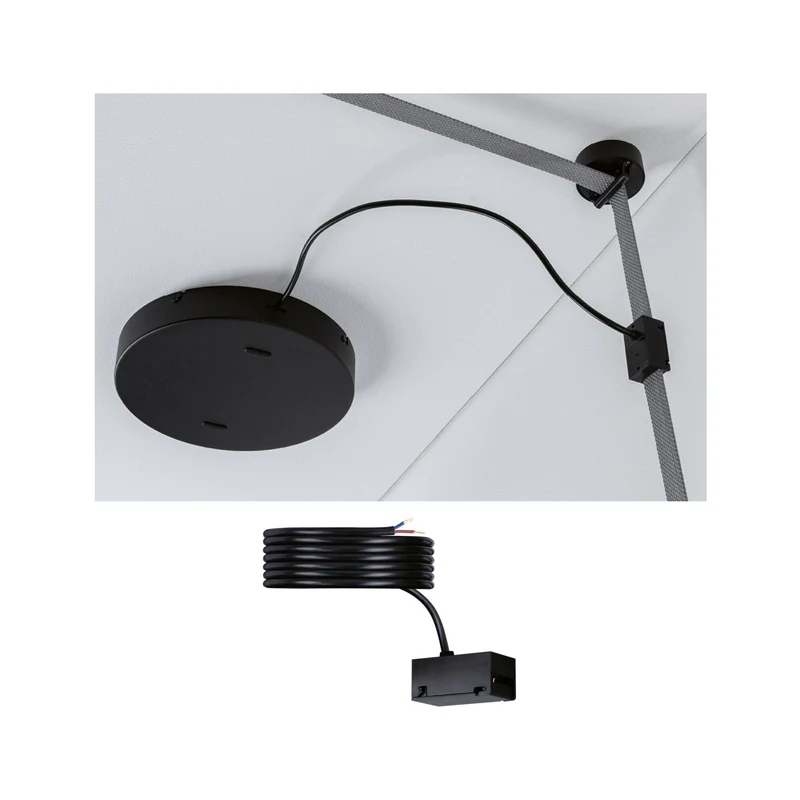 Paulmann ULine Zubehör Einspeisung 47x26mm Schwarz