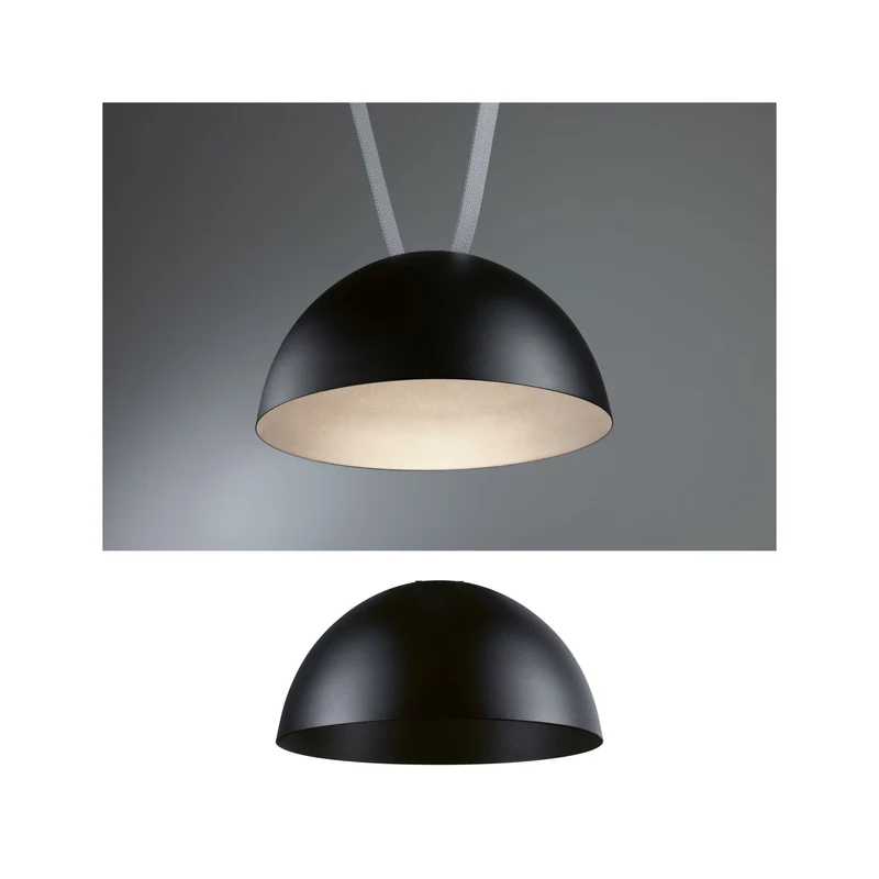 Paulmann ULine LED Pendelleuchte Bol 300mm 12W Schwarz