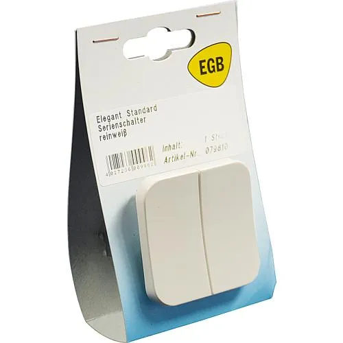 EGB Elegant Standard reinweiß SB Schalter Serien