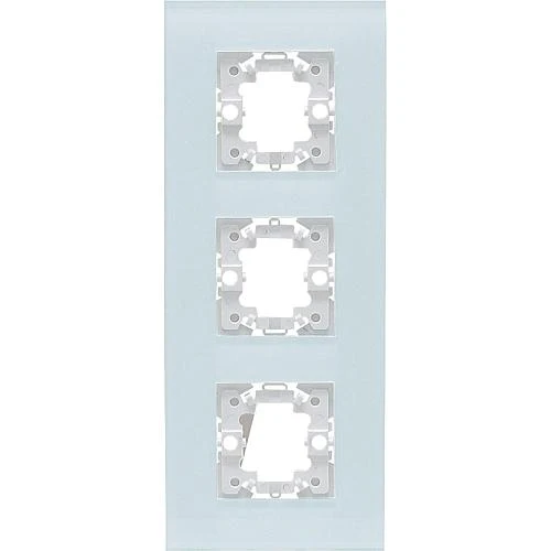 Karre Abdeckrahmen 3-fach Glas mint