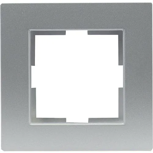 Karre Abdeckrahmen 1-fach silber 92180601 / 92511901