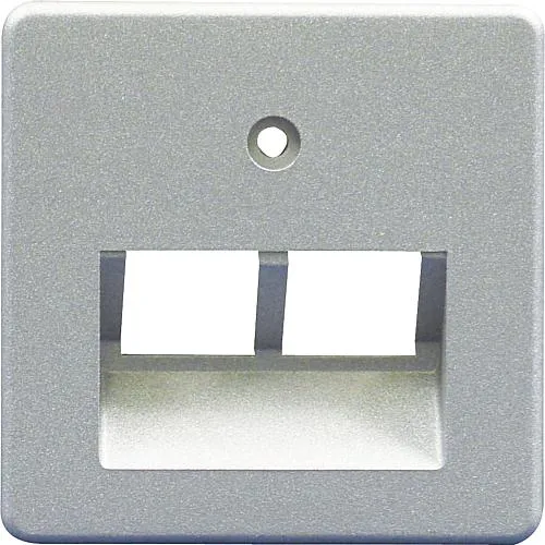 CAT Zentralscheibe 8/8 silber mit Ausgleichsrahmen