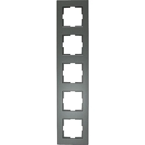 Karre Abdeckrahmen 5-fach anthrazit/fume 92180645 / 92511945