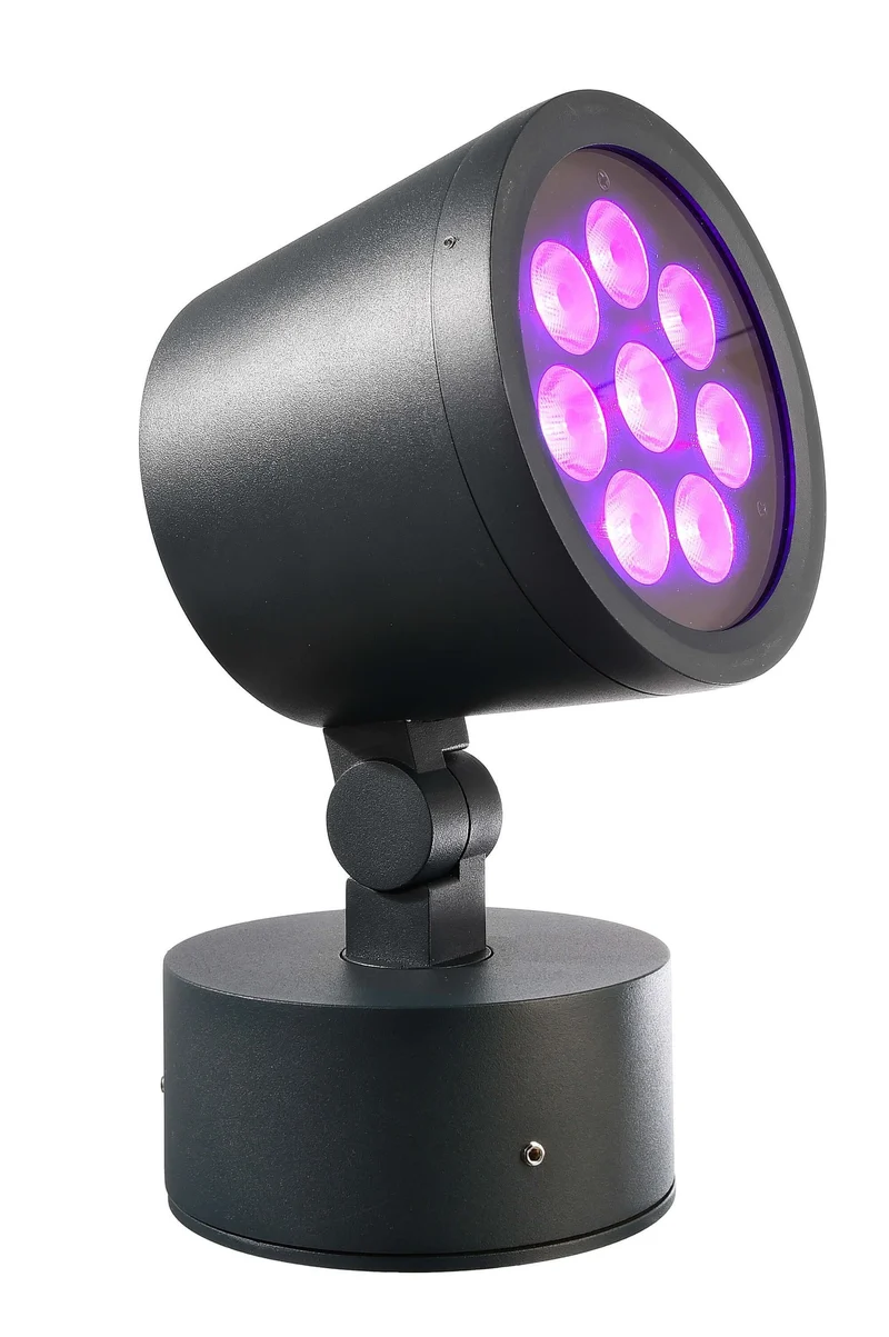 Deko-Light Colt 25W RGBW 25W Schwarzgrau RAL 7021