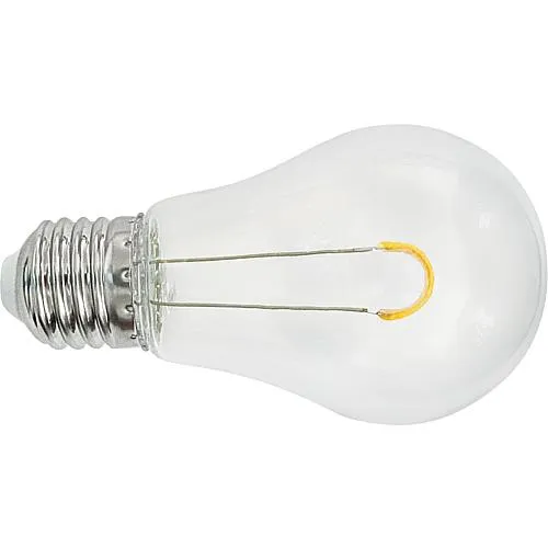EGB LED Filamentlampe A60 E27 0,8W 40lm 2700K klar