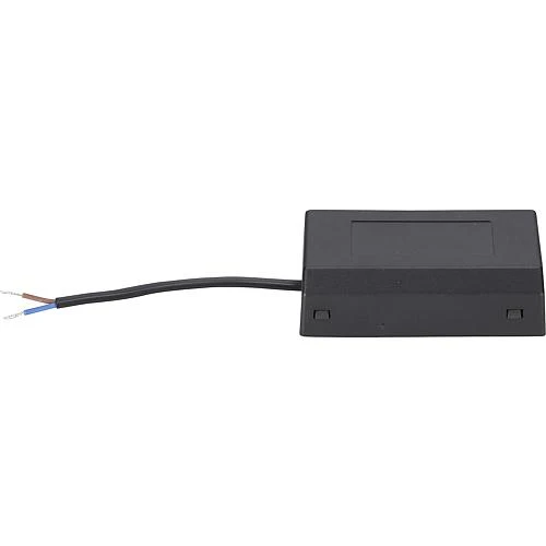 Anschlussbox für Netzgeräte, schwarz