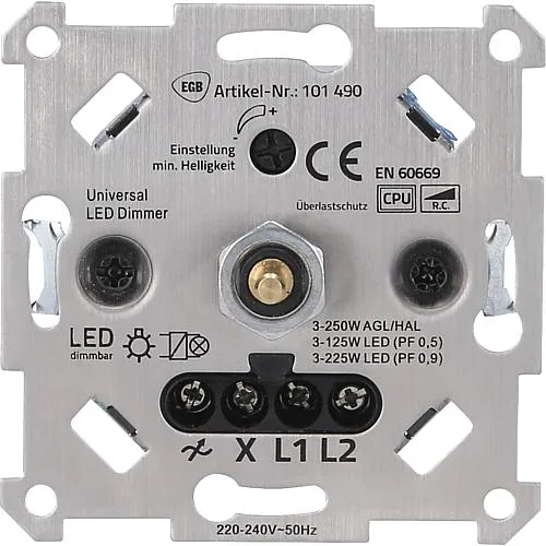 EGB Autodetect-Dimmer für LED + Standard