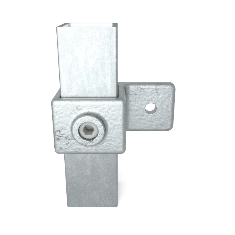 Ösenteil mit Einzellasche 40 mm quadratisch