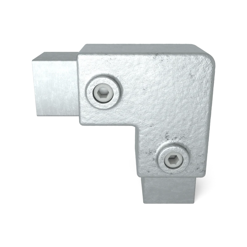 Bogen 90° 40 mm quadratisch